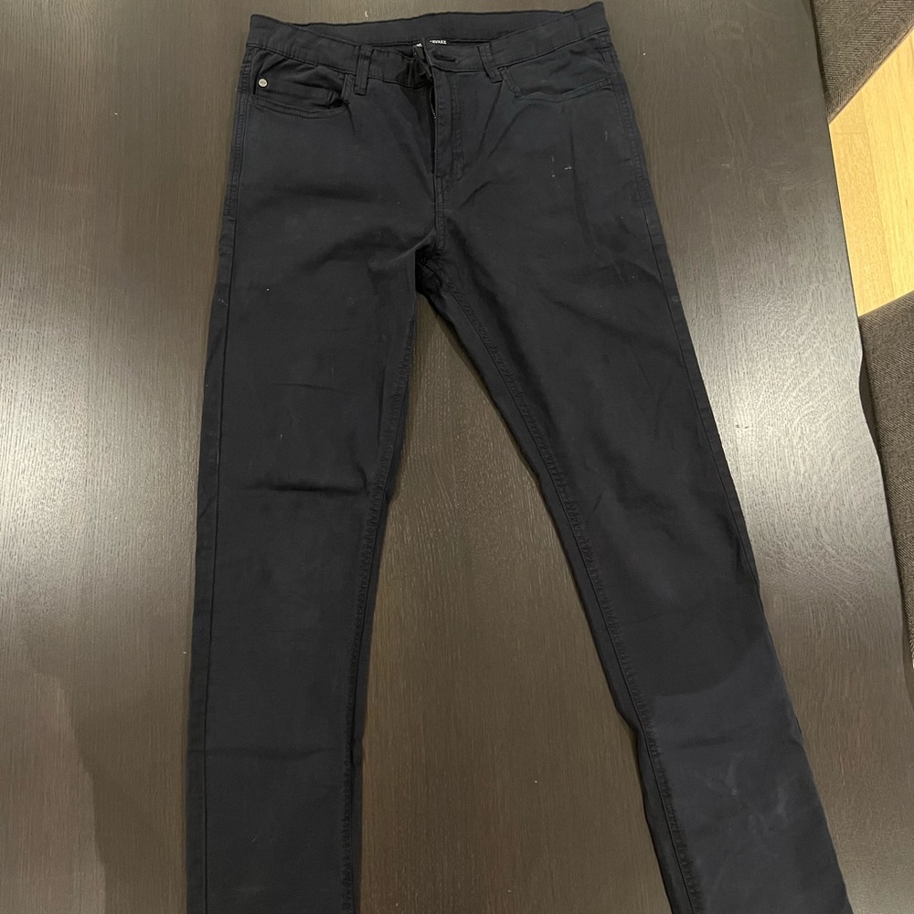 Boys stretch Jean
